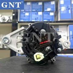 24V 100A Alternator for relectric air conditioner compatible with HINO J08 EF750 FE6B H06C SK250-8 SK350-8 EK100 F17C W04D EM100 F17D F17E K13D K13U HO7CT HO7D WO6E EF750 FE6B H06C V12VC TH07C WO6E EK100 F17C WO4D EM100 Engine