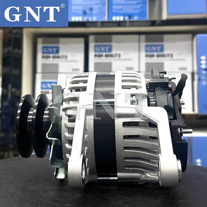 24V 100A Alternator for relectric air conditioner compatible with ZAX200-6 ZAX450 ZAX470-3 ZAX520 SANY135 6BG1 4BG1 SH200A3 ZAX120 LINGONG 220 SANY135  Engine