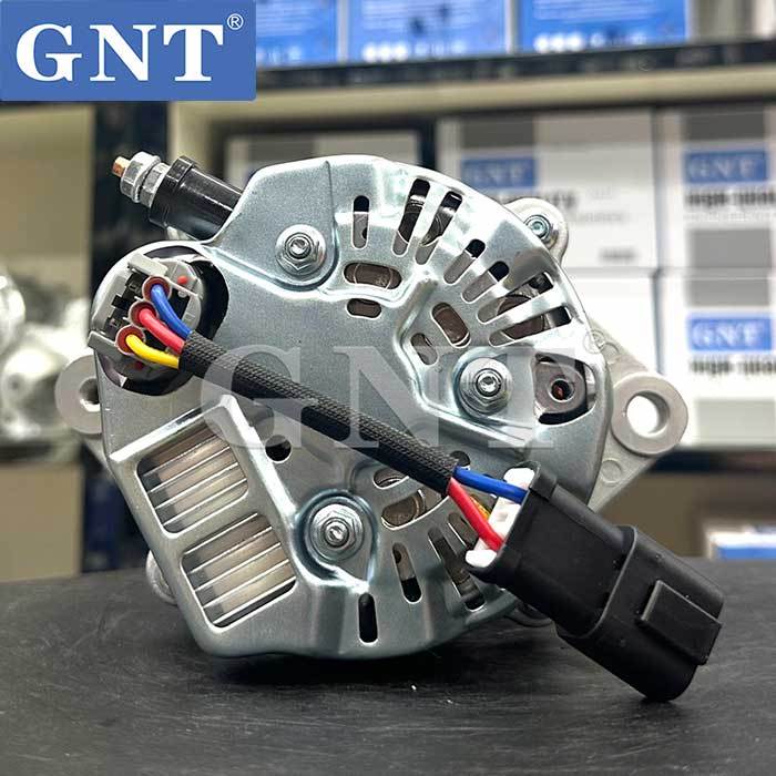 12V 100A Alternator for relectric air conditioner compatible with R60-7 3TNE88 4TNV94 4D84 E303.5 KUBOTA C1.8 PC40 PC45 PC50 3D84 4D88 V2203 V1702 F2803 R510 R520BU-1A Engine