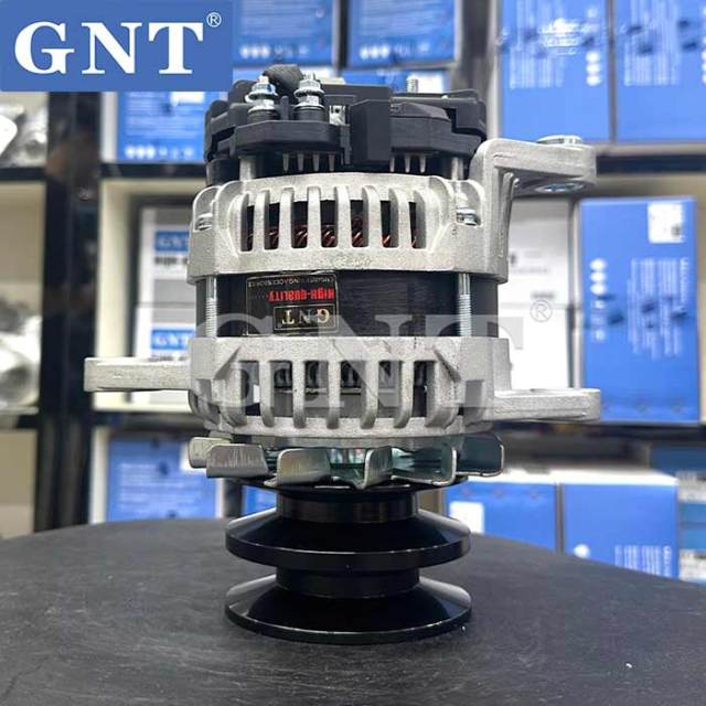 24V 100A Alternator for relectric air conditioner compatible with HD1250-7 SH300 HD1023 6D34 6D22 6D24 6D16 SH350 HD1430 SANY465 6M61 Engine