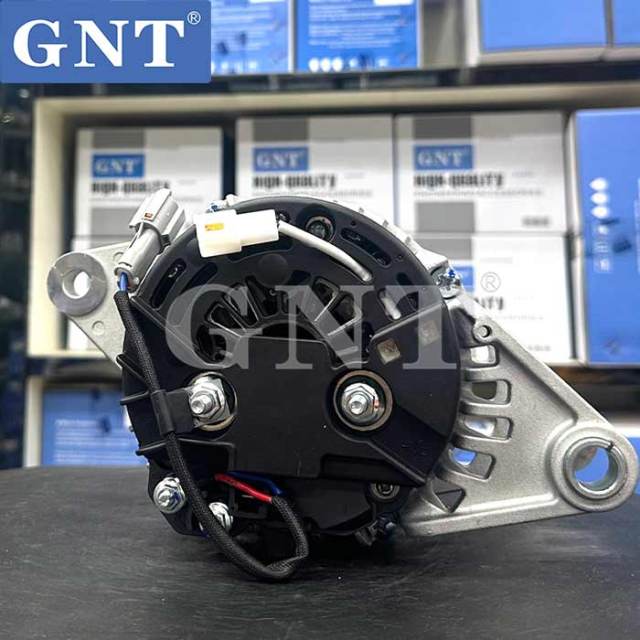 24V 100A Alternator for relectric air conditioner compatible with ZAX200-6 ZAX450 ZAX470-3 ZAX520 SANY135 6BG1 4BG1 SH200A3 ZAX120 LINGONG 220 SANY135  Engine