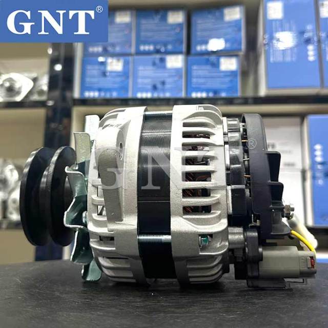 24V 100A Alternator for relectric air conditioner compatible with S6K S4K E320B E320C 6D31 6D14 E312B E312C E312V2 E311 E311B E318B E200B Engine