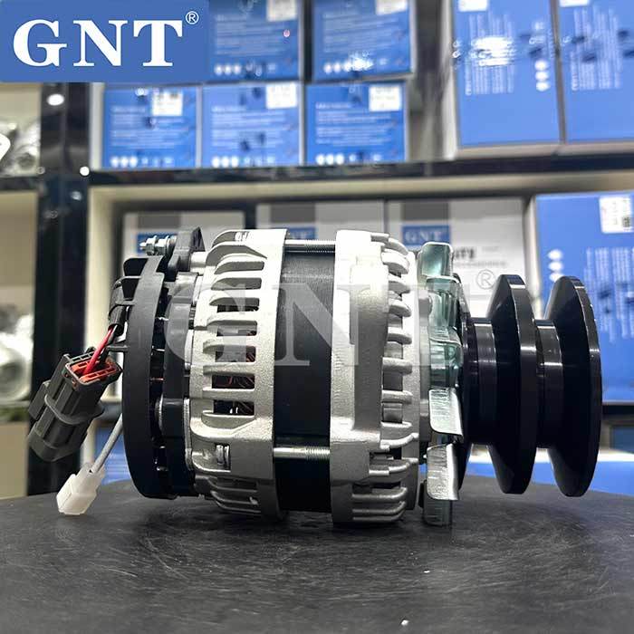 24V 100A Alternator for relectric air conditioner compatible with HD1250-7 SH300 HD1023 6D34 6D22 6D24 6D16 SH350 HD1430 SANY465 6M61 Engine