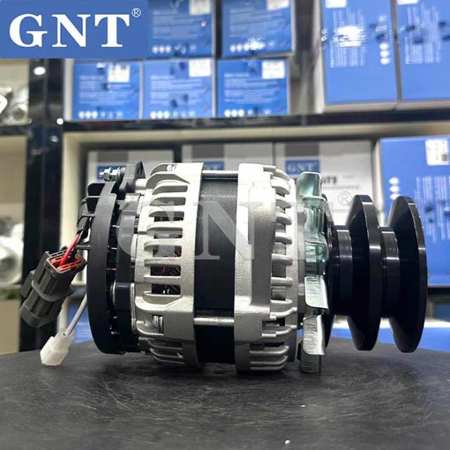 24V 100A Alternator for relectric air conditioner compatible with HD1250-7 SH300 HD1023 6D34 6D22 6D24 6D16 SH350 HD1430 SANY465 6M61 Engine