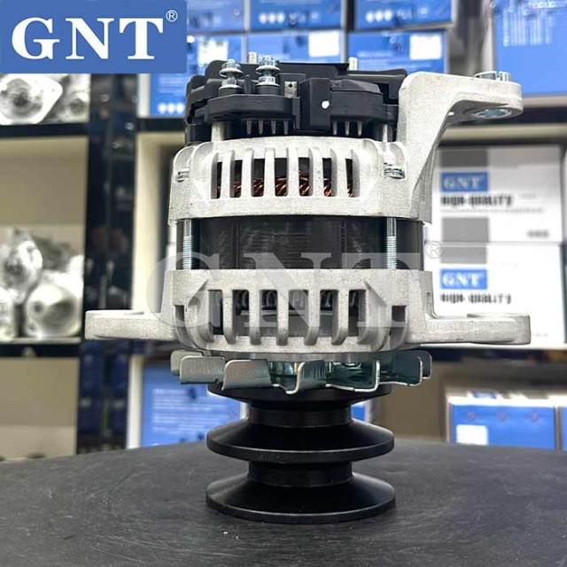 24V 100A Alternator for relectric air conditioner compatible with 6D125 PC400 PC450-6 PC450-7 PC450-8 Engine