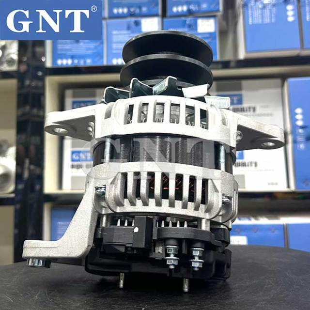 24V 100A Alternator for relectric air conditioner compatible with 6D125 PC400 PC450-6 PC450-7 PC450-8 Engine