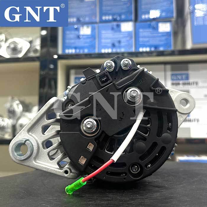 24V 100A Alternator for relectric air conditioner compatible with DX120 DH220-5 DH225-7 DH220-9 DX215-9C DX300-5 DB58 DE08 DL06 Engine