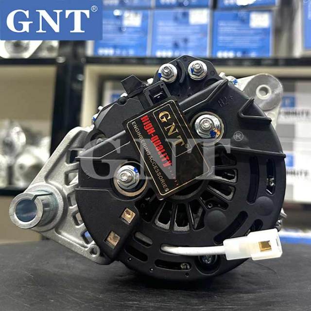 24V 100A Alternator for relectric air conditioner compatible with 4M40 SH60 E305.5 E306 E307 E308 E307D Engine