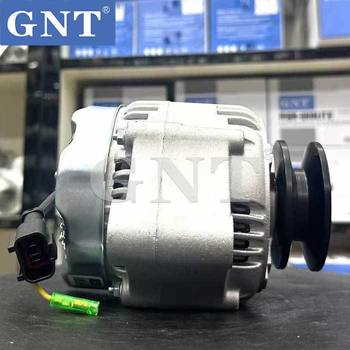 12V 100A Alternator for relectric air conditioner compatible with 4BT3.3 Yuchai65 Yuchai85 Yuchai135 Xugong80 Engine