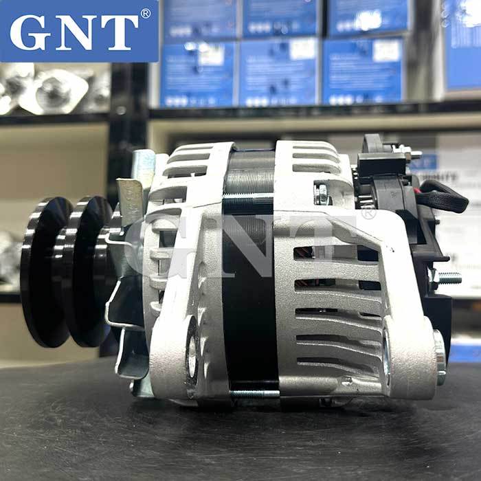 24V 100A Alternator for relectric air conditioner compatible with EX200-1 EX200-2 SH280 SH120A1 SK120-1 6BD1 EX200-3 6BD1T SH200 EX300-1 EX300-3 Engine