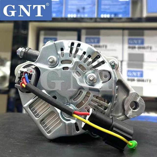 12V 100A Alternator for relectric air conditioner compatible with 4BT3.3 Yuchai65 Yuchai85 Yuchai135 Xugong80 Engine