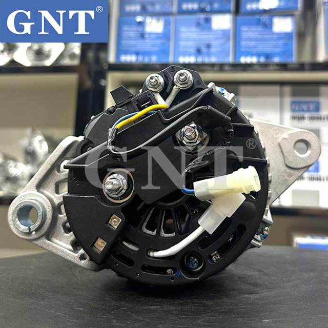 24V 100A Alternator for relectric air conditioner compatible with 4M50 6D16 D06FR SANY215-8 HD820V5 HD1430 6M60 6D16T SK450-8 SANY215 SANY245 Engine