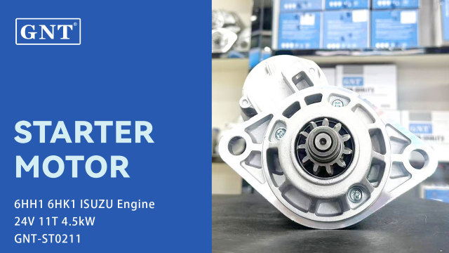 24V 11T Starter Motor compatible with 6HH1 6HE1 ISUZU Engine 0240000280 0240003000 0240003001 0240003020 0240003030 0240003031