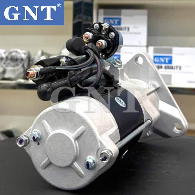 DL07 Starter Motor DH225-7 DOOSAN Engine 300516-00003, 300516-00015, 300516-00041, 300516-00041A, 65.26201-7077D