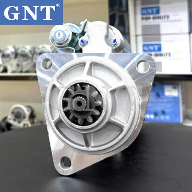 DL07 Starter Motor DH225-7 DOOSAN Engine 65.26201-7063, 65.26201-7076, 65.2620-1707, 64.652620-17077B