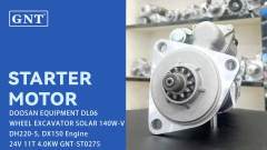 DOOSAN DL06 DX150-9 Starter 65.262017-0764, 65.26201-7077B, 300516-00003,300516-00015,300516-00041,30051-6000414, 65.26201-7077D