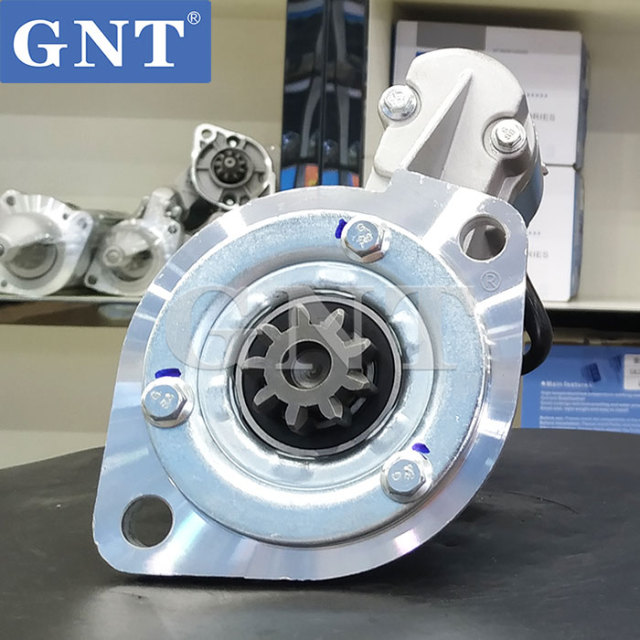24V 9T Starter compatible with ISUZU 4BC2 Engine 5811001282 5811001290 5811001291 5811001292 8942549221 8943205310 8943334380 8943654760
