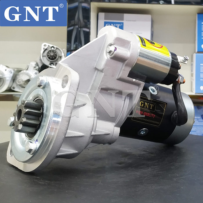 24V 9T Starter compatible with ISUZU 4BC2 Engine S2403 S2403A S2403B S2403C S2413 S25120 S25120A S25121 S25161 S2521 5811001280 5811001281