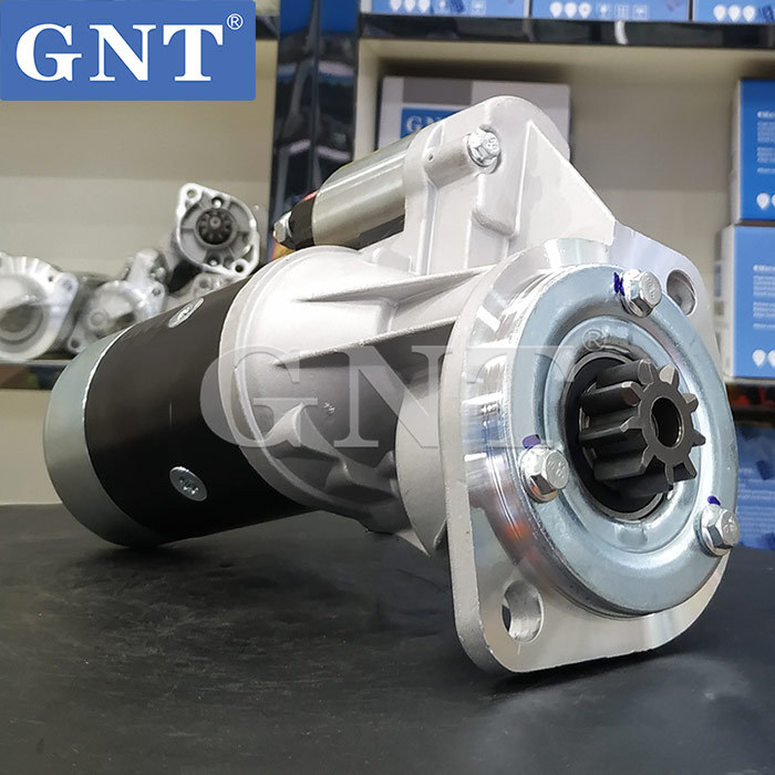 24V 9T Starter compatible with ISUZU 4BC2 Engine 5811001282 5811001290 5811001291 5811001292 8942549221 8943205310 8943334380 8943654760