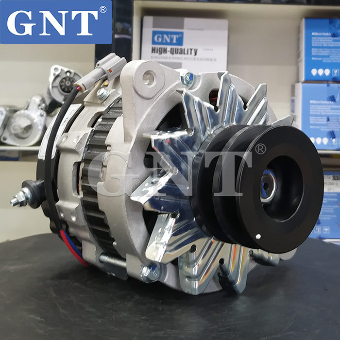 GNT Alternator compatible with Isuzu 4LE2 engine for John deere 75D 85D Case 75 Excavator 8980890630 8980890631 0350004868 0350004598