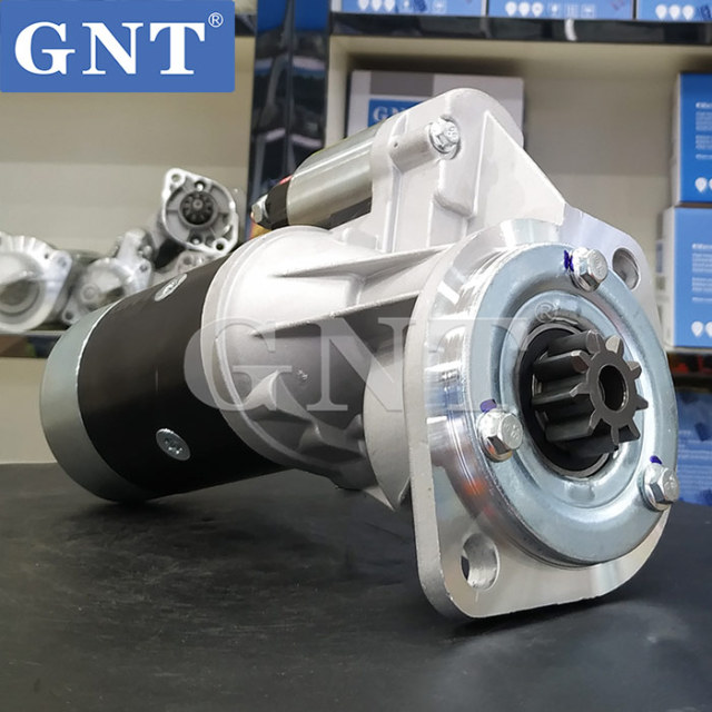 24V 9T Starter compatible with ISUZU 4BC2 DOOSAN DH80 Engine CST20604 CST20604ES CST20604OS CST20604RS CST50609AS CST50609GS S25212