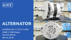24V 65A Alternator for CATERPILLAR 3116 3126 3306 3406E 3176C ENGINE 0R4841 0R4843 1776972 1855294 OR19071 1012118140 114813