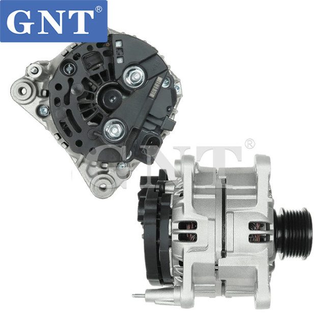 12V 120A Alternator compatible with FORD AUY Engine 1253624 3M2110300BA 6M2110346AA 98VW10300EA 8EL011710321 8EL737593001 2542237 437317