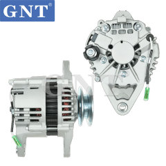 12V 80A Alternator compatible with KOMATSU Backhoe WB140 Engine 2506162 LR180763 136162 12391077210 DRA1692 DA2802 CAL20157 LRA4047 114262