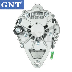 12V 80A Alternator compatible with KOMATSU Backhoe WB140 Engine 2506162 LR180763 136162 12391077210 DRA1692 DA2802 CAL20157 LRA4047 114262