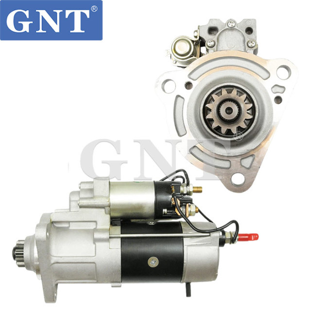 12V 12T Starter compatible with VOLVO D12 Engine IN2178 KW0779 M009T70279 M009T70879 M009T70979 M970979 M9T70279 M9T70879 M9T70979