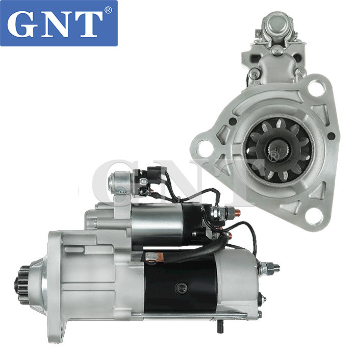 12V 11T Starter compatible with FREIGHTLINER ISM Engine 147332 147333 147334 157876 158894 161555 167497 167567 173466 176854 176932 178047