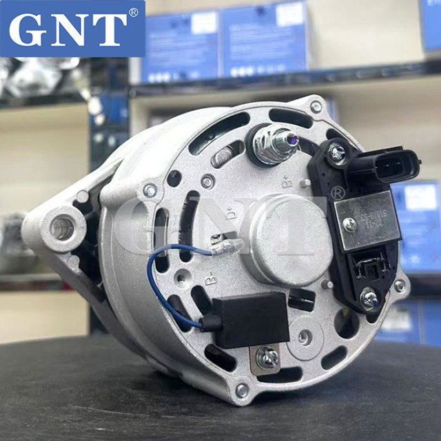 12V 120A Alternator compatible with CASE 580ST 695ST 590ST/SN SV250 Engine 162000090143 84416590 84254290 11204061 11204320 11204363