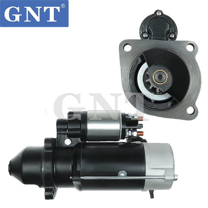 12V 10T Starter Motor compatible with JCB 6-354 1000-6T Engine 37701400 2873B056 71429300R 71429300 71429500 MS296 72735923 3930508R1