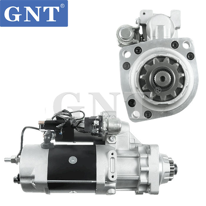 12V 11T Starter compatible with CUMMINS ISX Engine 8200793 8200960 8200971 8201083 STD2334NB STD2334NL STR4289 13095126