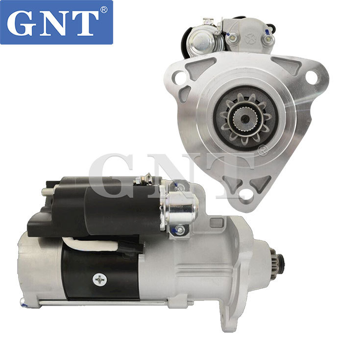 24V 11T Starter Motor compatible with SCANIA DC9 DC11 DC12 DC13 Engine 0001241001 0001261001 0001261002 0001261025 0001261026 0001261027