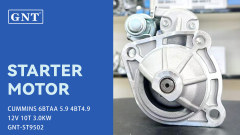12V 10T Starter Motor compatible with Cummins 6BTAA 5.9 4BT4.9 Engine 35259430 8048005 39005786