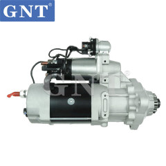 12V 11T Starter Motor compatible with CUMMINS ISC ISL Engine 8200104 8200308 8200605 009T70077 8200037 8MJ5439M FL0579 IN0976 10461334