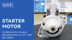 12V 10T Starter compatible with CATERPILLAR GC25 ForkLift Engine M001T79681 M001T79781 M002T58881 M1T79181 M1T79681 M1T79781 M2T58581
