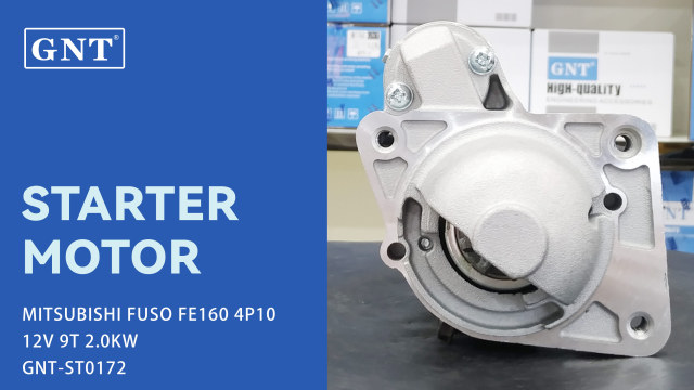 12V 9T GNT Starter Motor compatible with MITSUBISHI FUSO FE160 4P10 Engine M001T31073AM CST35302AS CST35302GS STM5302RB STM5302