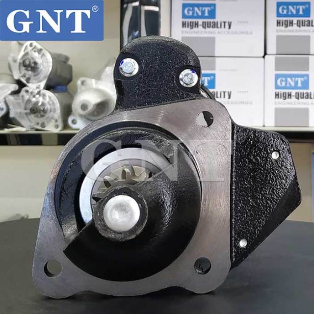 24V 12T 6.0KW High Quality GNT Starter Motor compatible with YUTONG BUS Prestolite Engine M93R3011SE 370800043 STP3911MH