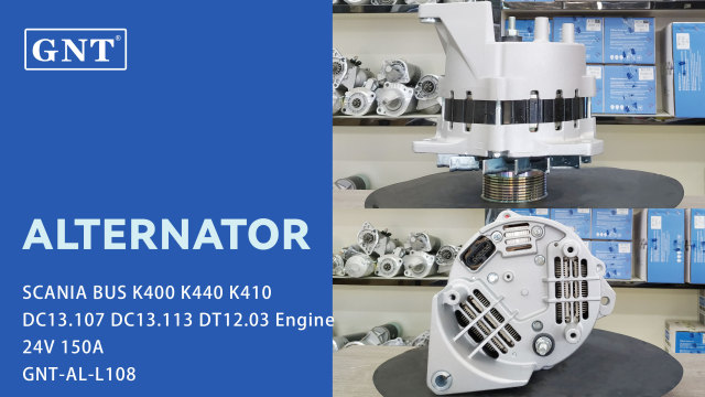 24V 150A Alternator compatible with SCANIA DC13.115 DT13.10 Engine A009TU5591AAM A009TU5591AM A009TU5591ZT A9TU5591 A9TU5591A A9TU5591AAM