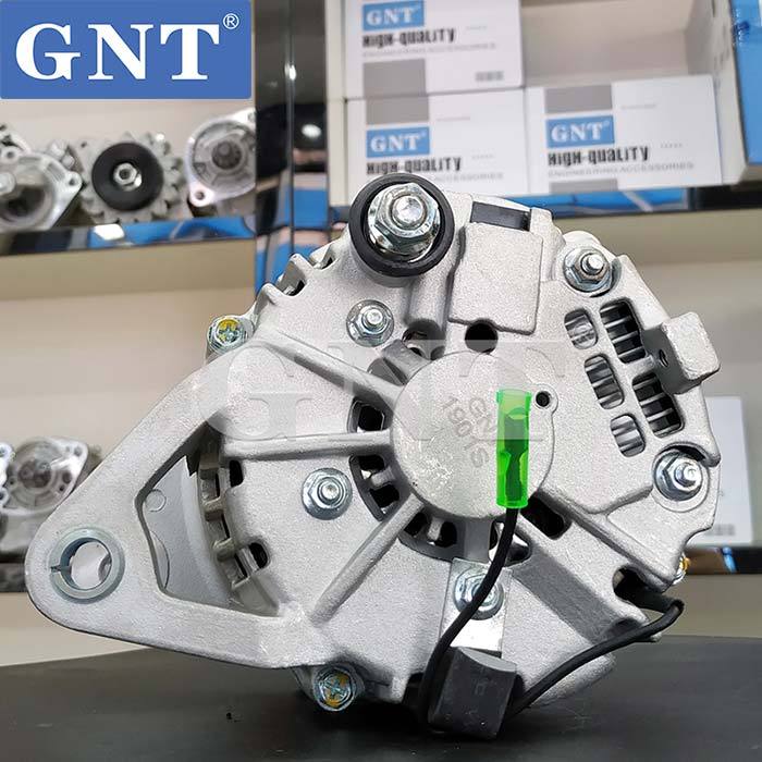 12V 80A GNT Alternator compatible with KOMATSU Backhoe WB140 Engine DRA1692 2506162 LR180763 136162 DA2802 LRA4047 12391077210 CAL20157