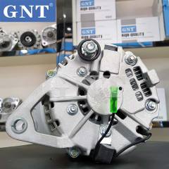 12V 80A GNT Alternator compatible with KOMATSU Backhoe WB140 Engine DRA1692 2506162 LR180763 136162 DA2802 LRA4047 12391077210 CAL20157