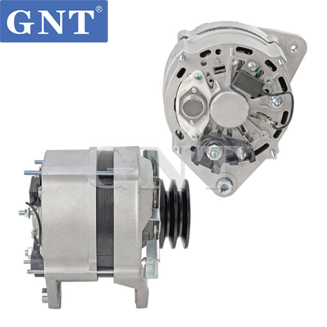 24V 55A 2PK Alternator compatible with Caterpillar 312B Excavator Volvo D4A140 Engine 113186 1092362 N39877 DRA0063 LRA02494 LRA2494