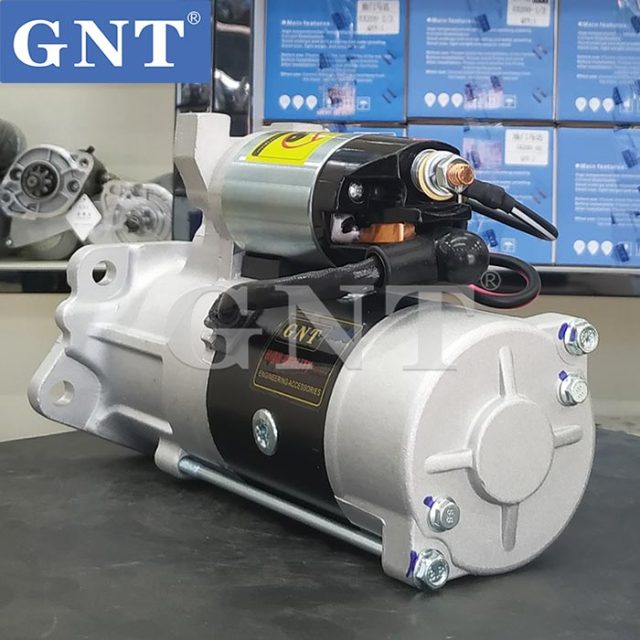 24V 10T Starter Motor compatible with MITSUBISHI S6E Engine 3286600202 3286610100 32B6600100 32B6600200 32B6600202 32B6600203 32B6600400