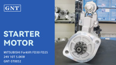 24V 10T GNT Starter Motor compatible with MITSUBISHI S4K S4F S4E Engine LRS01889 112323 CST35602 CST35602AS CST35602ES CST35602OS STM2323