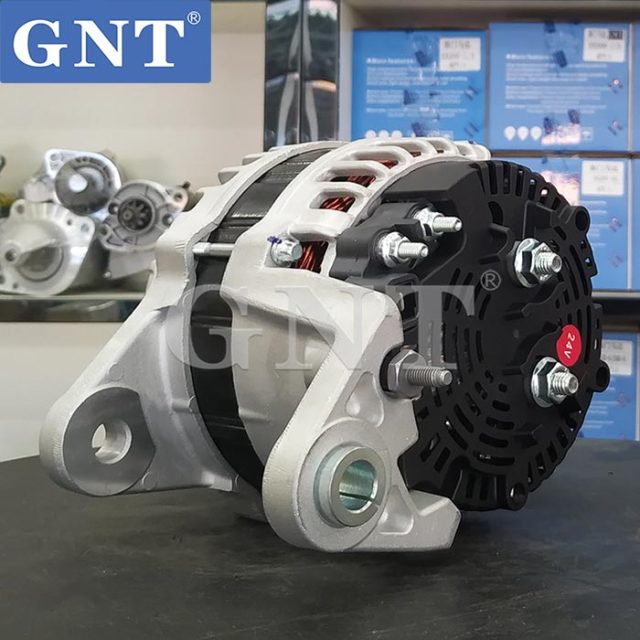 28V 80A 8PK Alternator compatible with Mitsubishi Dongfeng Cummins ISDF4.5 Engine 5662929 5625968 21BJ077 24010041 JFZ239