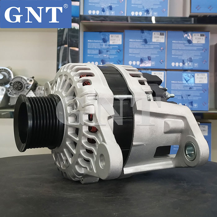 28V 80A 8PK Alternator compatible with Mitsubishi Dongfeng Cummins ISDF4.5 Engine 5662929 5625968 21BJ077 24010041 JFZ239