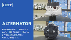 24V 80A  Alternator compatible with BENZ 1022 Engine 8EL012584011 8EL737989001 063535550650 943316661010 1516515R 3357747 2Z0903015 75261183