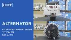 12V 150A GNT Alternator compatible with CLAAS OM502LA OM906LA Engine CAL10337AS LRA3490 DRA1121 LRA03490 114834 CAL10337 CAL10337ES